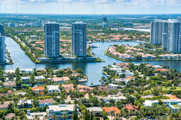 Naklejka premium South Florida Aerials
