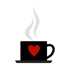 Valentine Day Coffee Icon