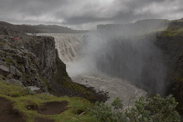 Dettifoss Waterfall. Iceland.