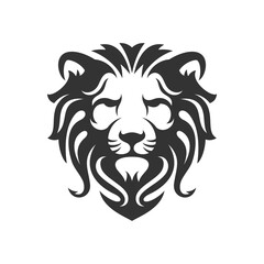 Fototapeta na wymiar Lion head vintage logo icon illustration