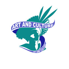 Art And Culture Logo Design Vector
