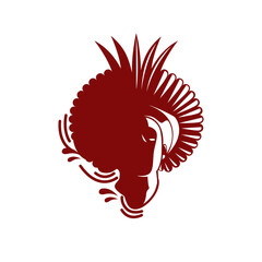 Indian Tribes Logo Design Vector