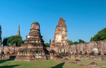 Fototapeta na wymiar Ayutthaya Historical Park 