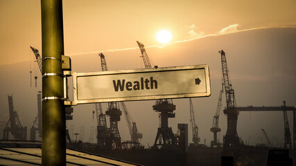 Street Sign to Wealth