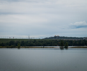 Obraz premium landscape with river
