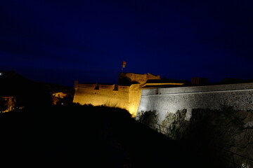 Obraz premium Colliure By Night