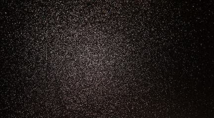 shiny black background with light spot