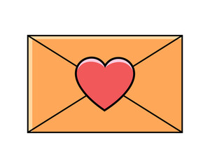 Valentine icon.Happy valentine day related icon isolated on white background