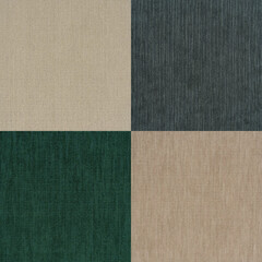 Fototapeta premium Natural cloth background collection, 3D render illustration