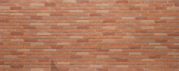 Red brick wall
