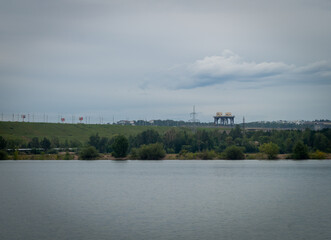 Fototapeta premium view of the city