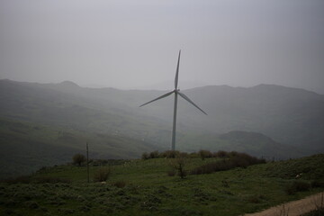 Wind wheel.