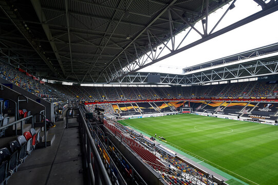 Esprit Arena Sports Complex In Dusseldorf. Football Stadium Of Fortuna