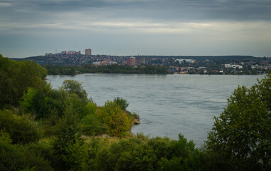 view of the city