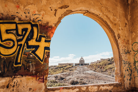 The abandoned Leper Colony of Abades in Tenerife.