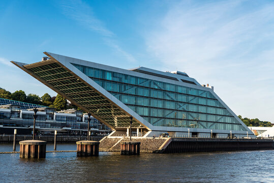 Dockland Office Building in the port of Hamburg, Germany