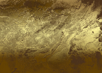 Golden abstract  decorative paper texture  background  for  artwork  - Illustration