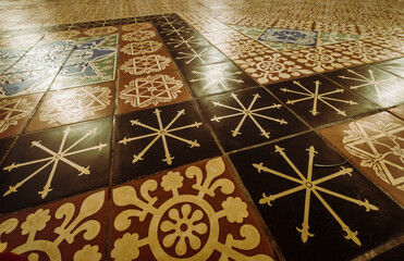York Minster - The Floor of The Chapter House