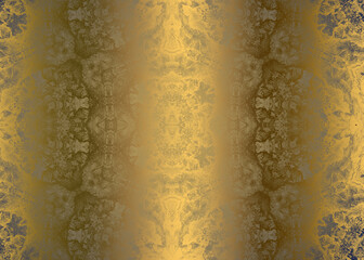 Golden abstract  decorative paper texture  background  for  artwork  - Illustration