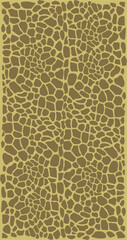 Giraffe skin texture background. Animal print.