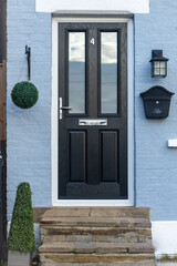 House door number 4 in rural England