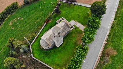 COLL DE NARGÓ - ESGLÈSIA DE SANT CLIMENT - ALT URGELL - CATALUNYA