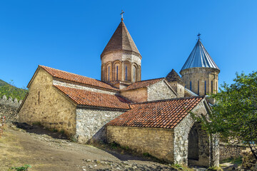 Fototapeta na wymiar Ananuri fortress, Georgia