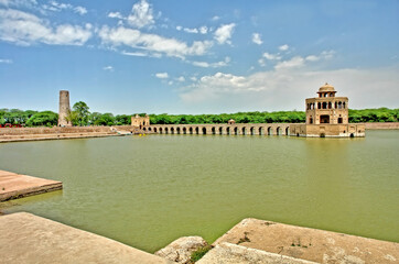 Hiran Minar  -  17th-century Mughal era complex located in Sheikhupura, in the Pakistani province of Punjab.  © robnaw