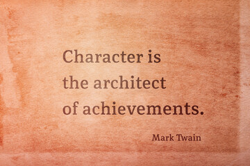 architect of achievement Twain