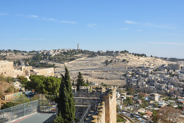 Fototapeta na wymiar Mount of Olives.