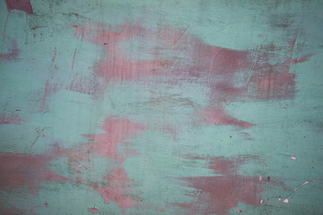 Obraz premium Painted wall texture. A combination of two colors. Background, texture