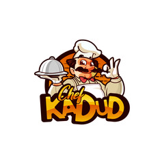 chef mascot logo 