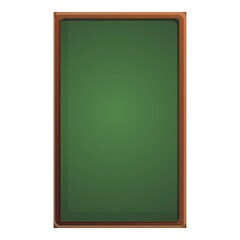 Fototapeta premium Vertical chalkboard icon. Cartoon of vertical chalkboard vector icon for web design isolated on white background