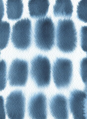 Watercolor navy blue Tie Dye effect backgrounds. Hand drawn abstract ocean texture for invitation, greeting cards, blog backgrounds and other.