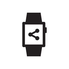 Smart watch data share icon 