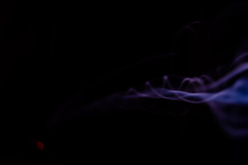 smoke aroma sticks abstract blured 