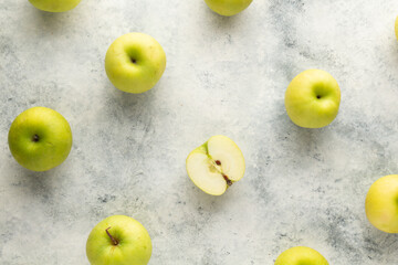 The green fresh apple patterns