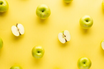 The green fresh apple patterns
