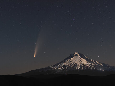 Neowise Over Mount Hood