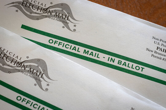 Official mail-in ballots for 2020 US general election