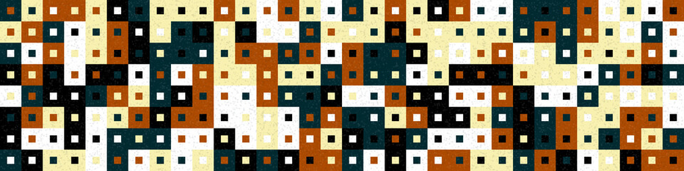 Abstract Geometric Pattern generative computational art illustration