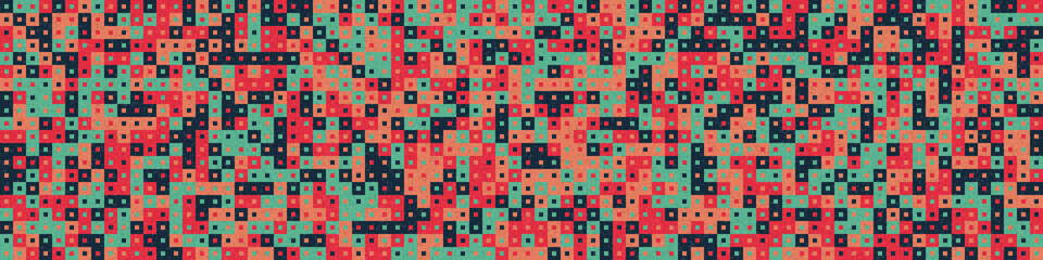 Abstract Geometric Pattern generative computational art illustration