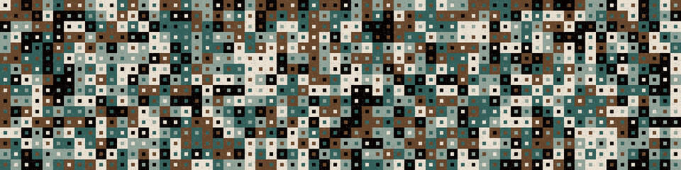 Abstract Geometric Pattern generative computational art illustration