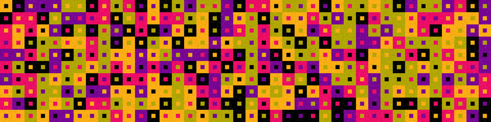 Abstract Geometric Pattern generative computational art illustration