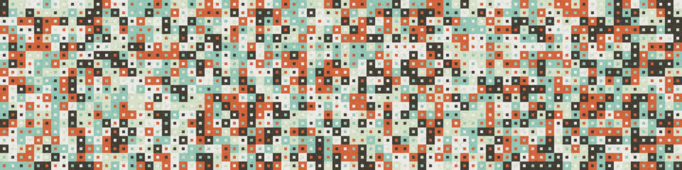 Abstract Geometric Pattern generative computational art illustration