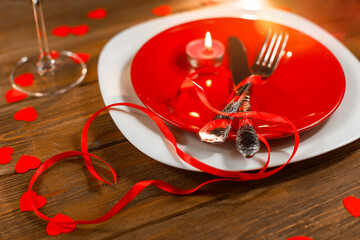  valentine's day table setting