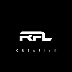 RPL Letter Initial Logo Design Template Vector Illustration