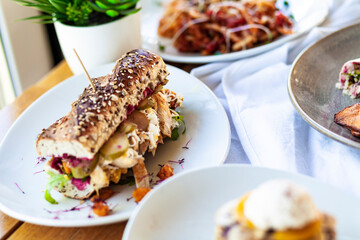 sandwich with chicken