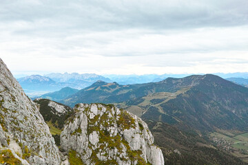 landscape in the mountains