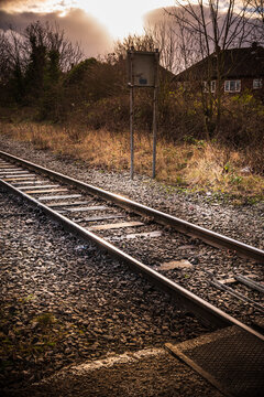 railway in the countryside